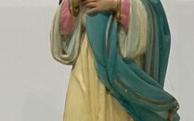 Talleres de Olot - Sculpture, Immaculate Conception - wood pulp - Early 20th century