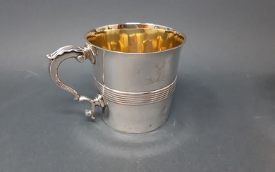 Tankard - .925 silver - William Hunter - England - 1803