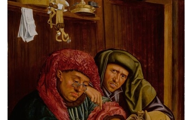 Tax Collectors, or The Misers, Follower of Quentin Massys