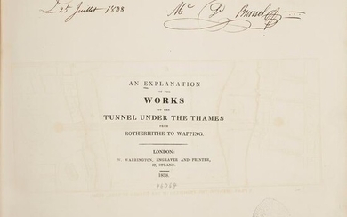 Thames Tunnel An Explanation of the Works of the Tunnel