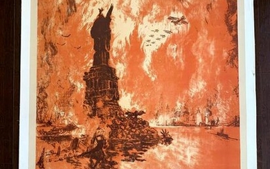 That Liberty Shall Not Perish - Art by Joseph Pennell