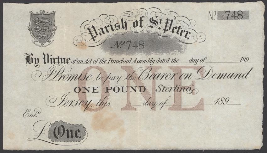 The David Kirch Collection of Jersey Paper Money - Part