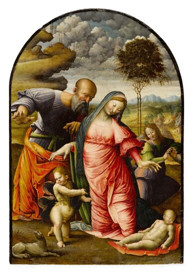 The Madonna, Saint Joseph, the Infant Baptist and an angel adoring the Infant Christ: The “Feigen Adoration”, Domenico Beccafumi
