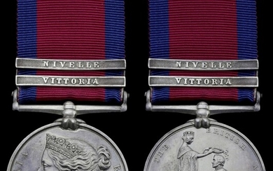 The interesting Military General Service Medal awarded to Patrick Price, 6th (Warwickshire) Reg...