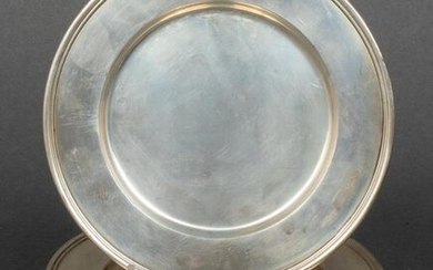 Tiffany & Co. Sterling Silver Bread Plates, 9