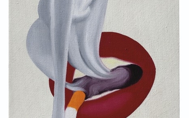 Tom Wesselmann (1931-2004), Study for Mouth #19