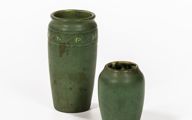 Two Hampshire Pottery Vases