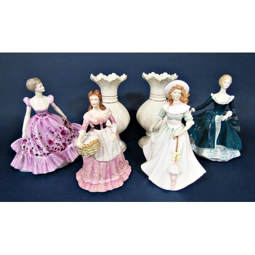 Two Royal Doulton figures of Janine HN2461 and Jacqueline HN...