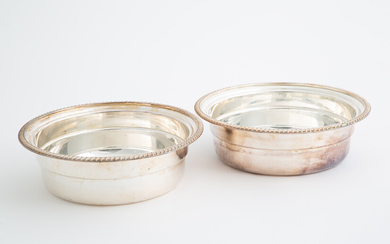 Two Sheffield silver bowls. 20th century