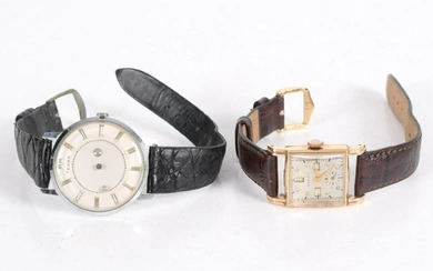 Two Vintage Swiss Mens Wristwatches