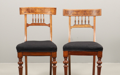 Two late 19th century chairs.
