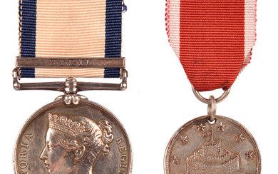 Two medals to John Augustus Hugh Boyd