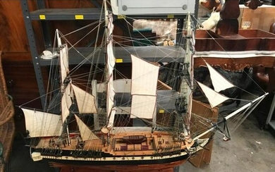 USS Essex Museum Quality Wooden Ship Model
