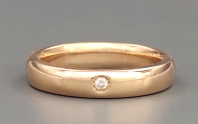 UnoAErre Ring - 18 kt.Yellow gold - 0.03 ct Diamond