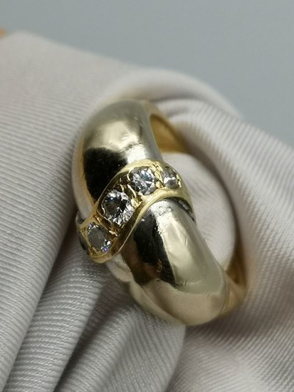 Van Cleef & Arpels - 18 kt. Gold - Ring - 0.21 ct Diamond