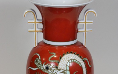 Vase, Porzellan, Schaubach-Kunst Wallendorf
