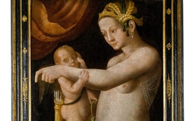 Venus and Cupid, Scuola Danubiana (XVI sec.)