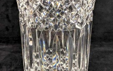 Very Clear Heavy Waterford Crystal Vase