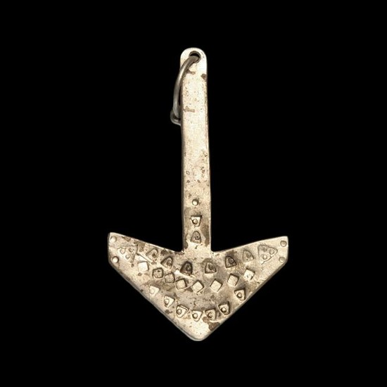 Viking Solid Silver Hammer of Thor or Mjolnir Pendant