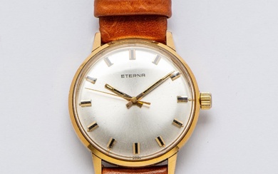 Vintage Eterna Gold Plated Gents Watch 1475K