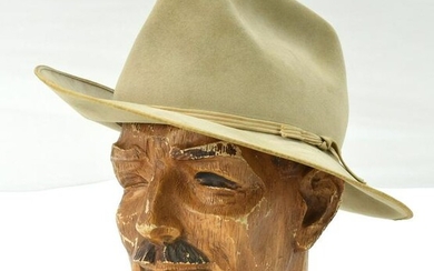 Vintage John B.Stetson Cowboy Hat For Mexican Market