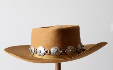 Vintage Westchester Concho Belt Western Hat