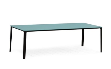 Vitra - Jasper Morrison - Dining table - Plate Dining Table - Aluminium, Glass