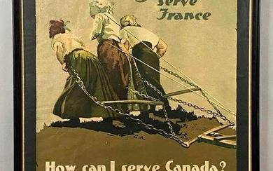 WW1 Canadian Buy Victory Bonds Military Poster