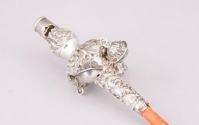 William IV Silver Child's Rattle and Whistle, Francis
