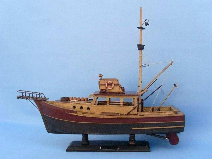 Wooden Jaws - Orca Model Boat 20