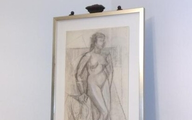 nude of a woman at l'atelier
