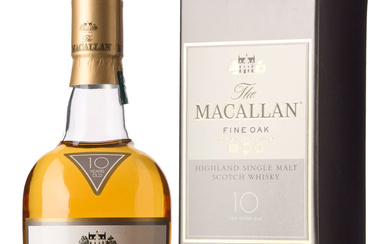 1 x The Macallan Highland Single Malt Scotch Whisky Fine...