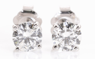 1.03ct Diamond Stud Earrings