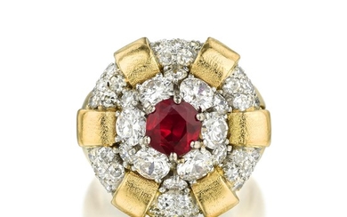 Van Cleef & Arpels Ruby and Diamond Ring