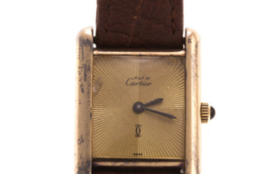 A Lady's Cartier "Must de" Wrist Watch