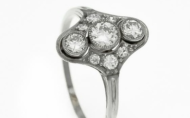 Art Deco ring WG 750/000