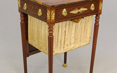 Early 19th c. Boston Work Table