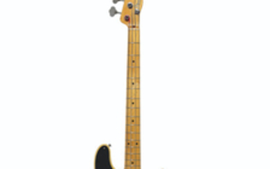 FENDER ELECTRIC INSTRUMENT COMPANY, FULLERTON, 1952, A SOLID-BODY ELECTRIC BASS GUITAR, PRECISION BASS