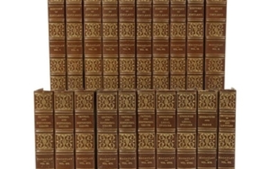 (Fine Bindings) 20 Vols. Macaulay, Thomas Babington. The Complete...