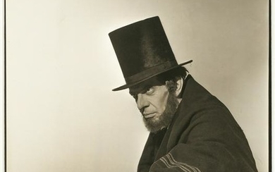 HORST P. HORST (1906–1999) Raymond Massey as Lincoln