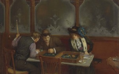 Jean Béraud (French, 1849–1936), Au café