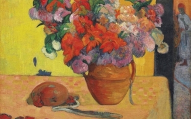 Paul Gauguin (1848-1903), Fleurs dans un vase