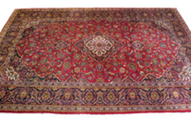 Persian Kashan Rug, 9' x 12'