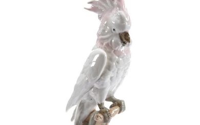 Royal Dux Cockatoo Figurine, 15.75"