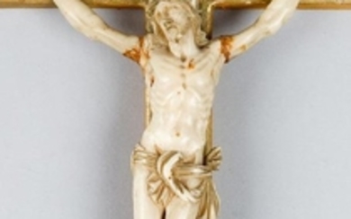Small Crucifix, Jesus on the cross, fine carved I.…