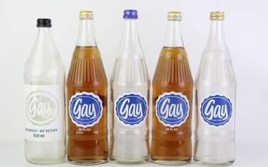 Vintage Bottles Of Gay Cola
