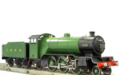 A well-engineered 3 ½ inch gauge London North Eastern Railway V4 2-6-2 tender locomotive “Bantam Cock”