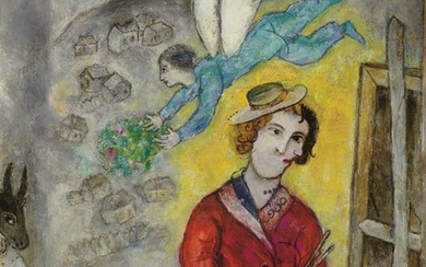 Marc Chagall (1887-1985), Autoportrait