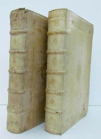 1581 HISTORY of the WORLD by Plinius Secundus 2 VOLUMES