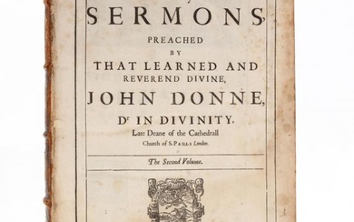 17th Century Book of John Donne Sermons